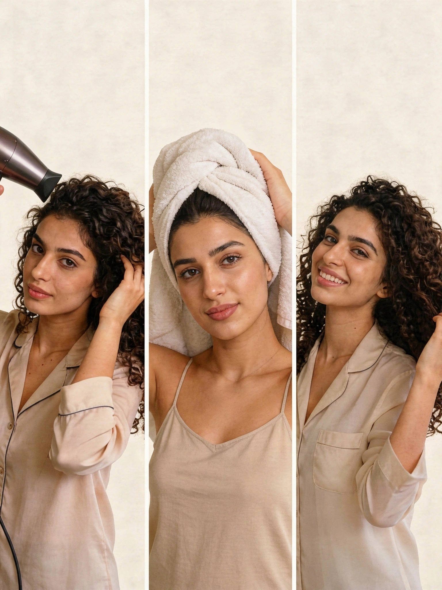 Curly hair model
